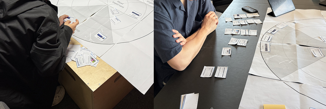 Photo of a research participant during a remote interview session.