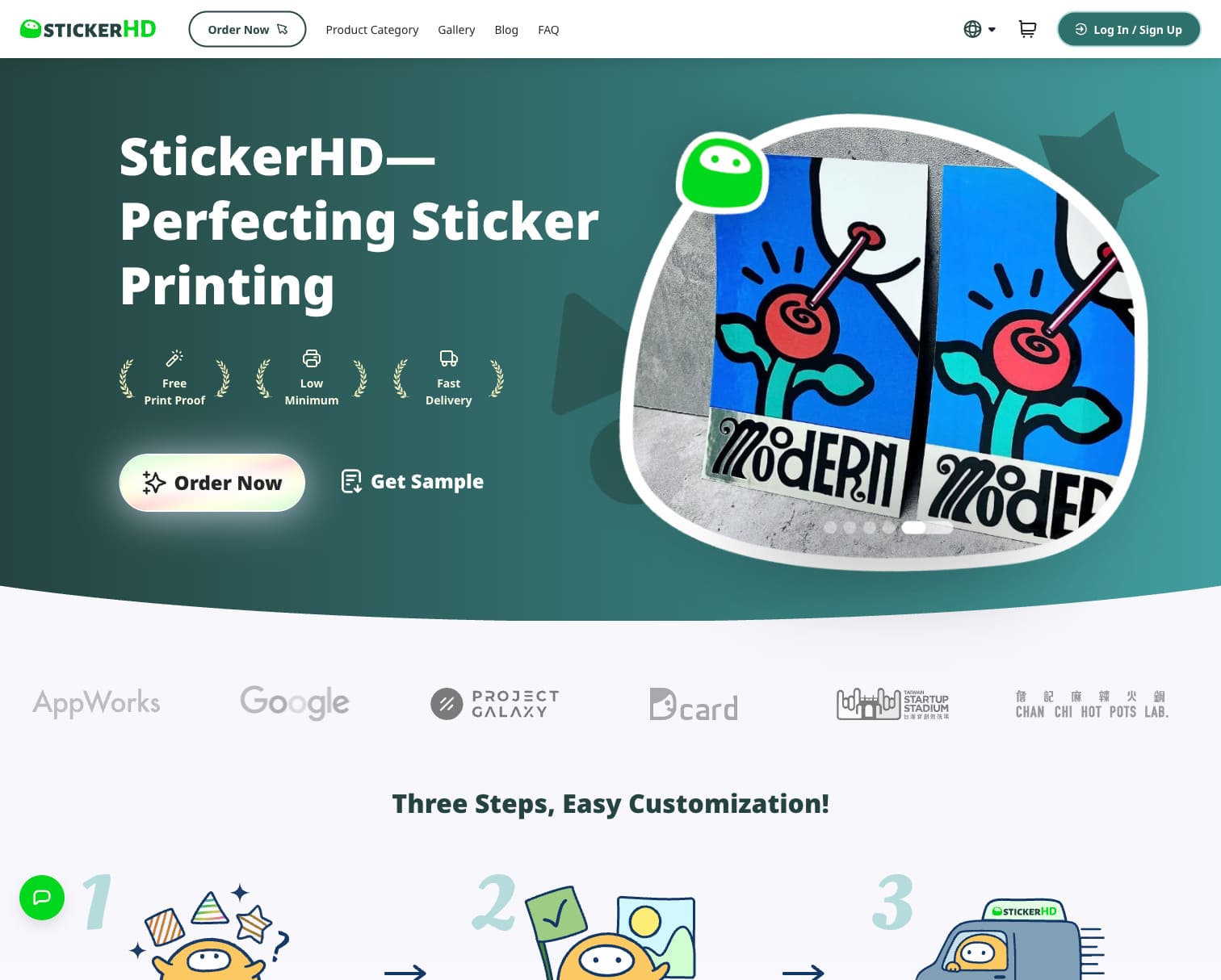 StickerHD Website